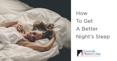 How to get a better nights sleep